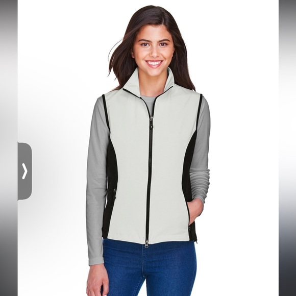 New with tags ladies north end vest size small natural stone/black breathable - Picture 1 of 4
